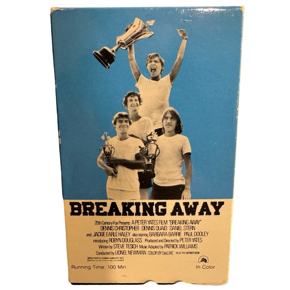 Breaking Away BETAmax Starring Dennis Quaid: Classic Movies: OOP: 70’s